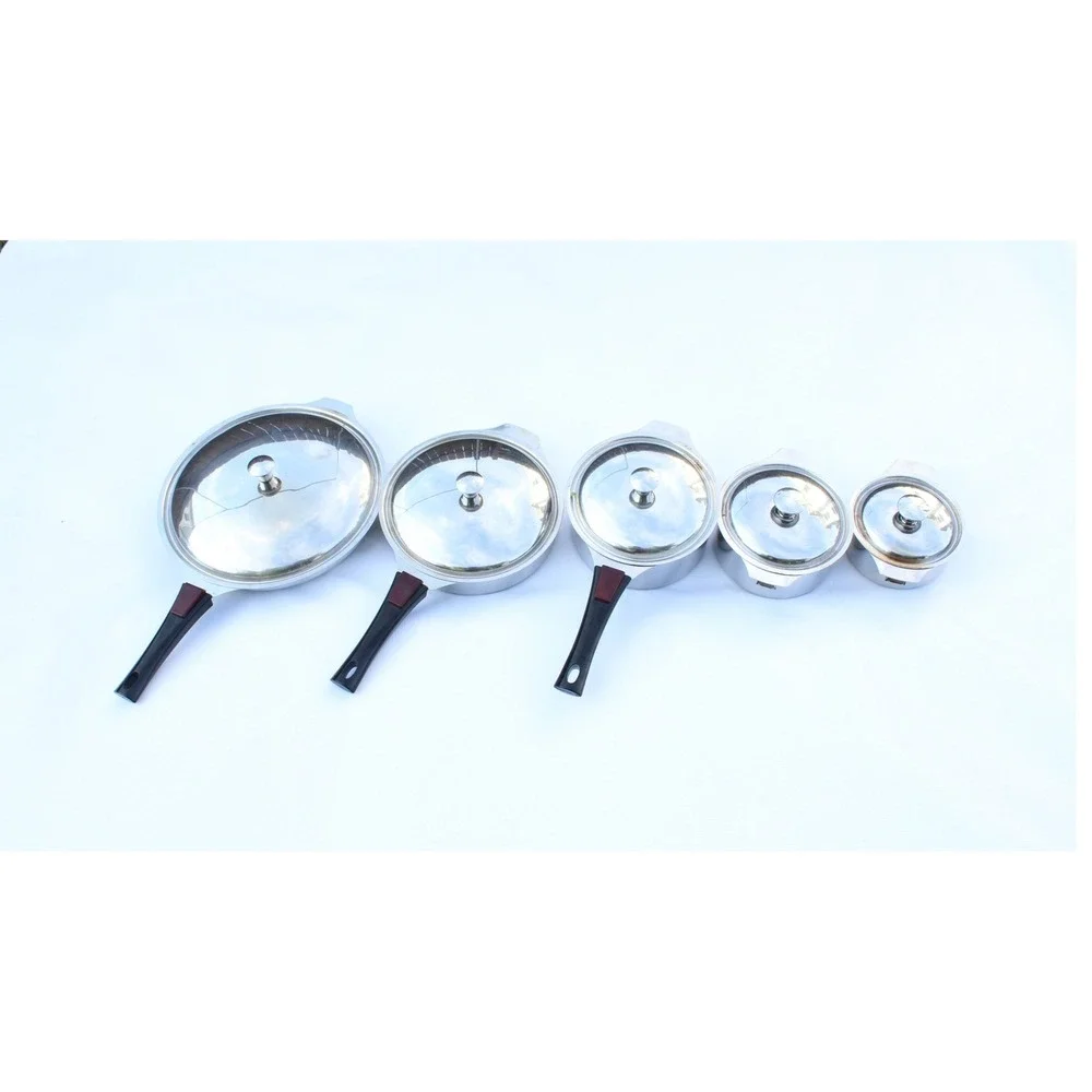 Vintage Letang & Remy France Stainless Steel Cookware Set 13pc Pots Pans Lids